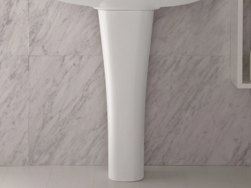 CLEAR - Ceramic washbasin pedestal by Olympia Ceramica - view 3